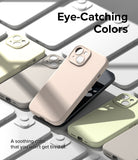 iPhone 15 Case | Silicone Magnetic - Pink Sand - Eye-Catching Colors