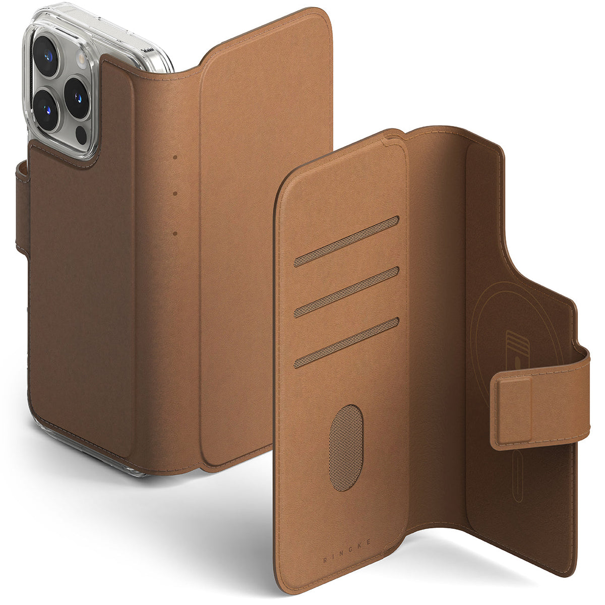 iPhone 16 15 14 13 Pro Max, Plus Case Folio Wallet