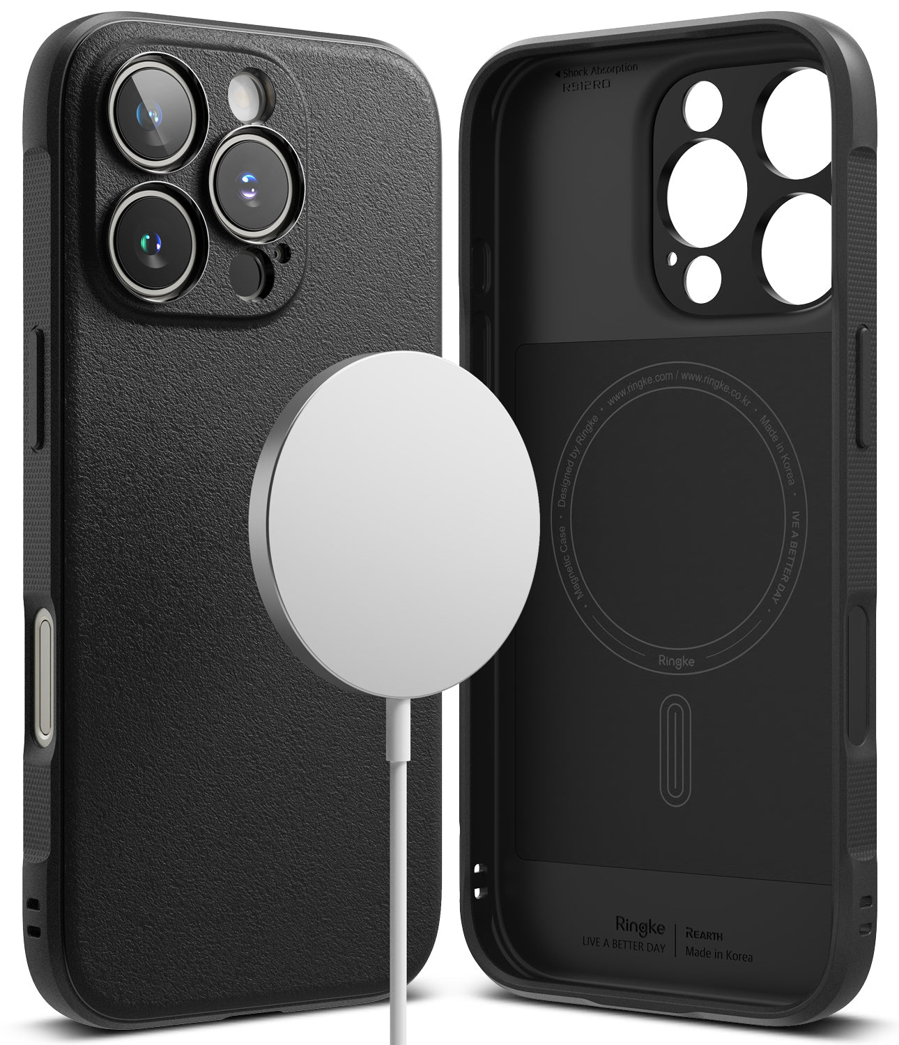iPhone 16 Pro Max Case | Onyx Magnetic - Black
