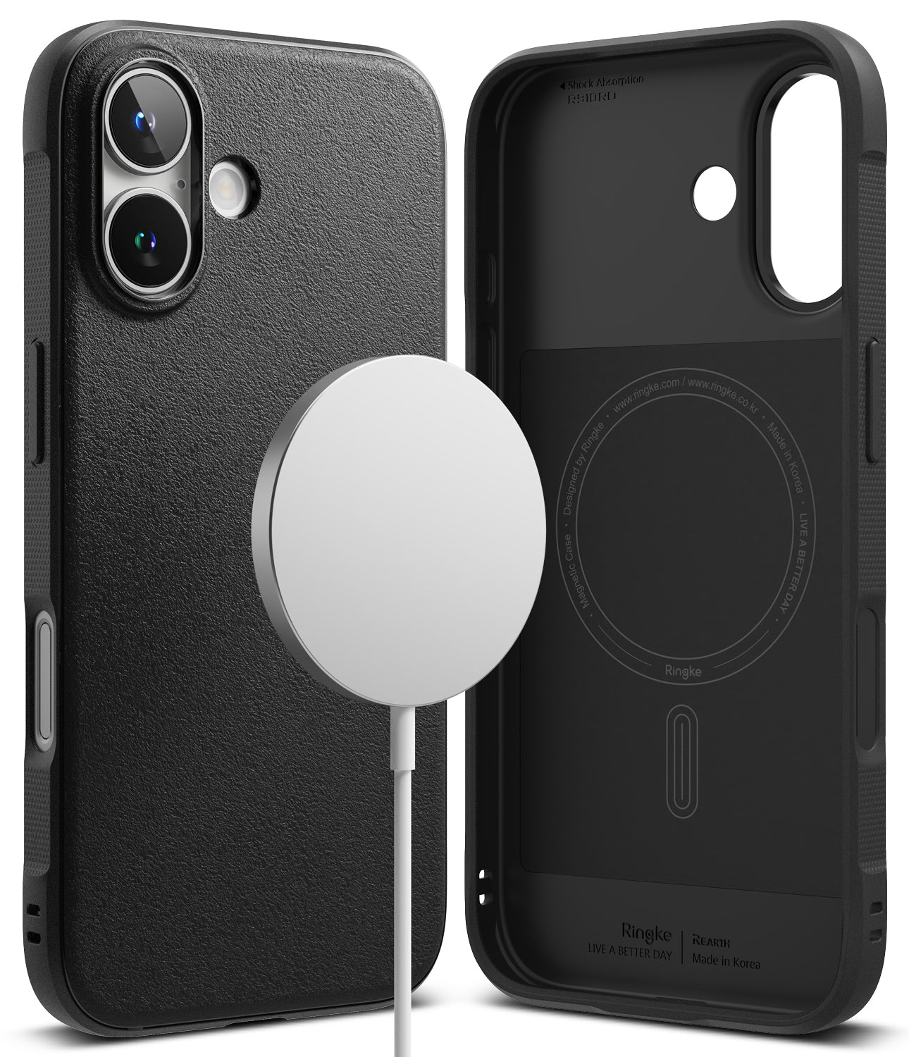 iPhone 16 Plus Case | Onyx Magnetic - Black