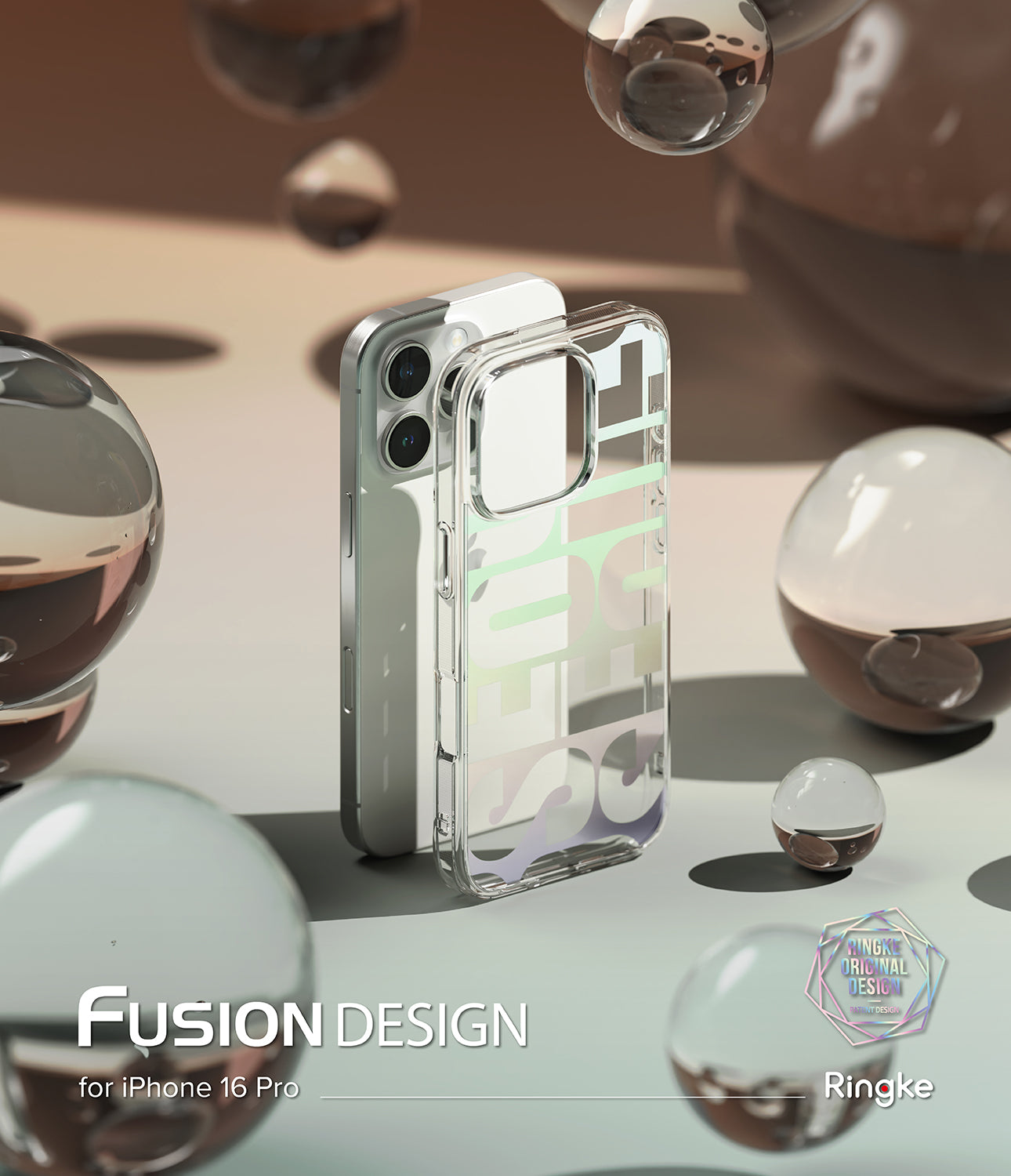 Fusion Design for iPhone 16 Pro Case | Ringke