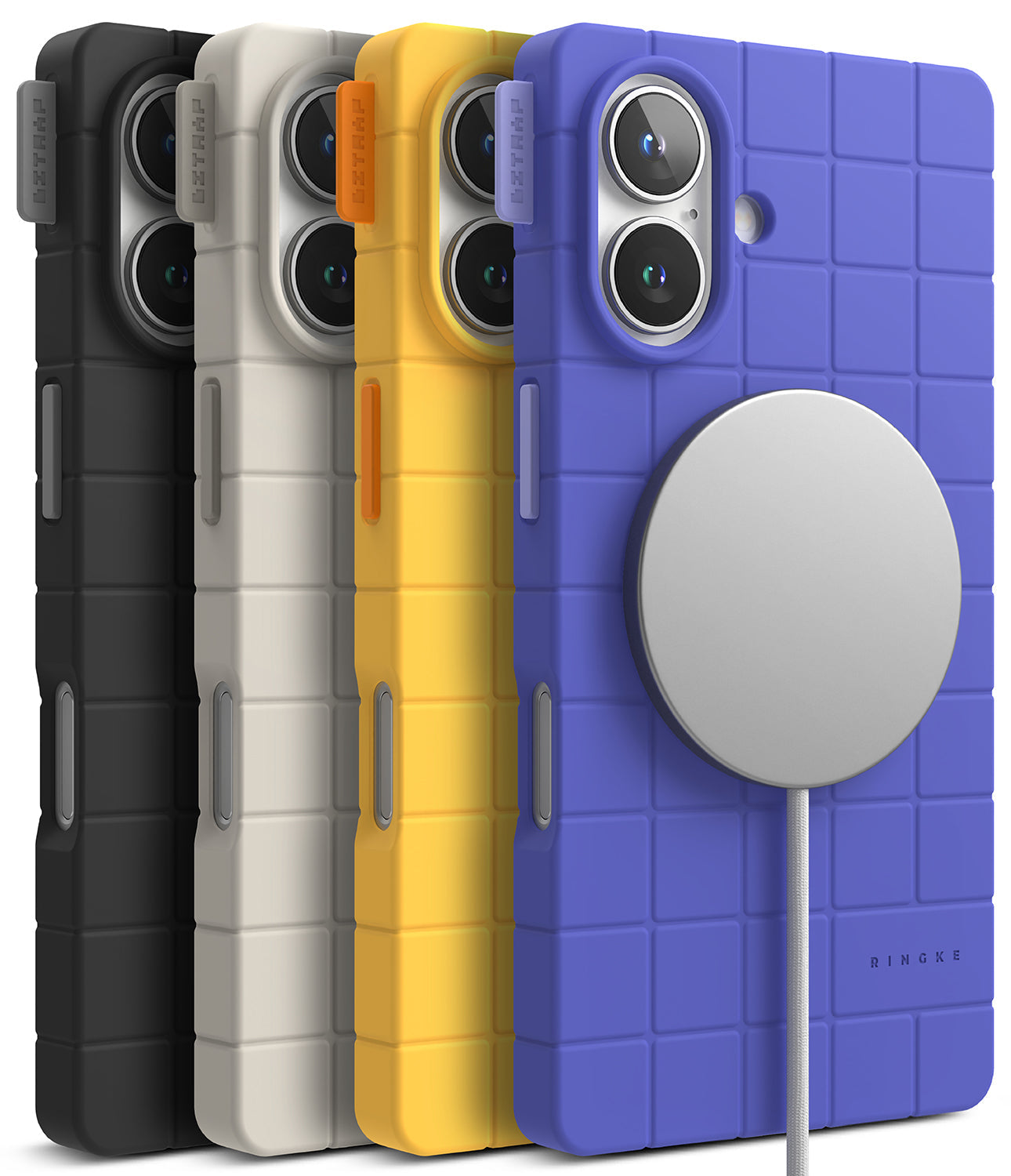 iPhone 16 Case | Bitmap Silicone Magnetic