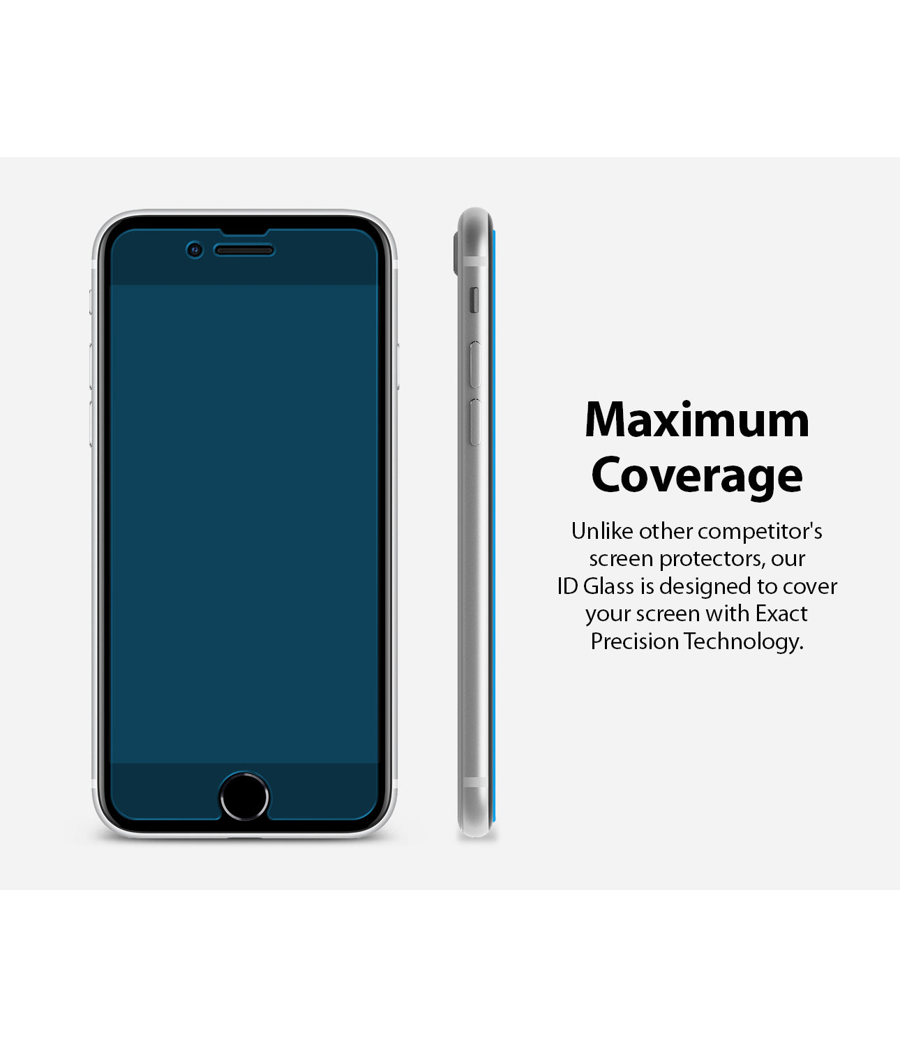 iPhone SE 2022 5G / SE 2020 / 8 / 7 / 6 Screen Protector | Invisible Defender Glass - Ringke Official Store