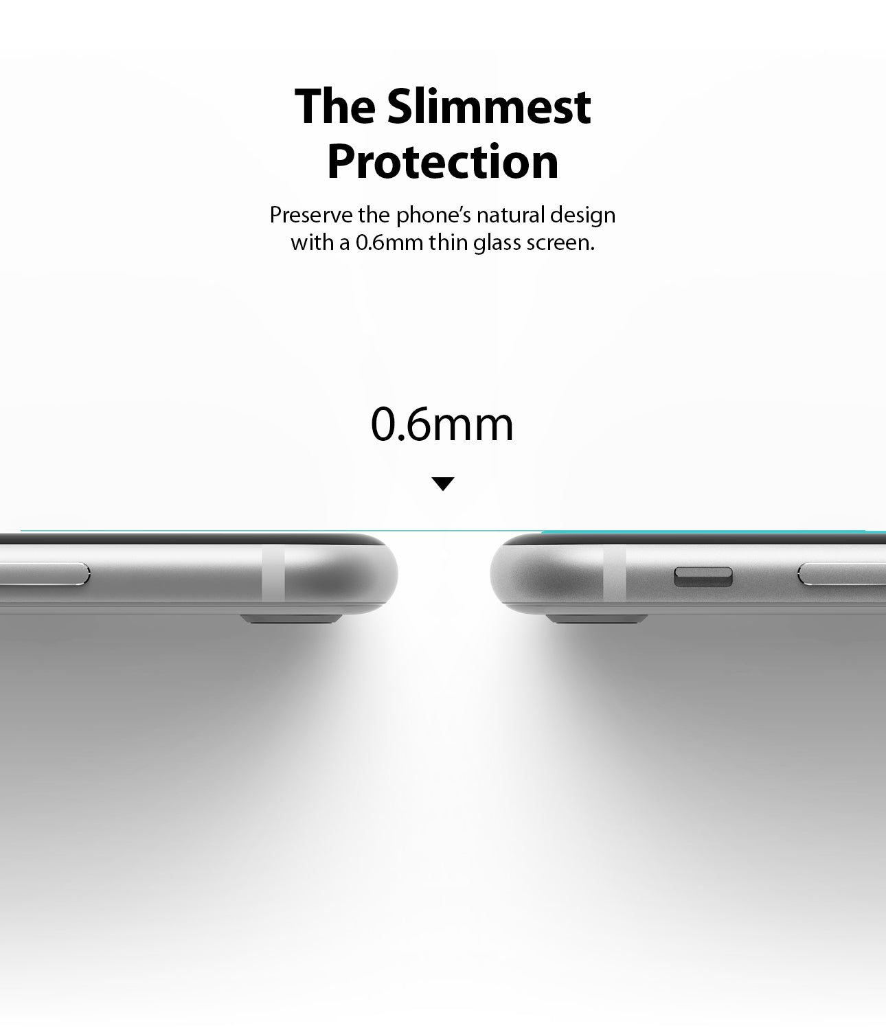 iPhone SE 2022 5G / SE 2020 / 8 / 7 / 6 Screen Protector | Invisible Defender Glass - Ringke Official Store