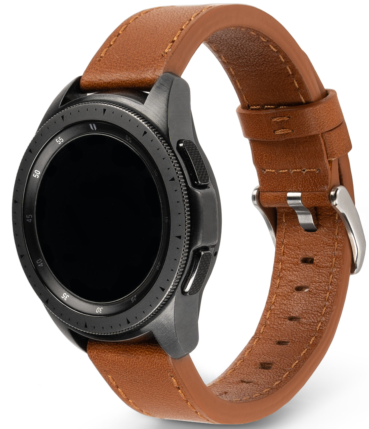 smartwatch band - ringke leather one classic band for watch lug size 20mm - compatible with glaaxy watch 3 41mm | galaxy watch 42mm | galaxy watch active 2 44mm