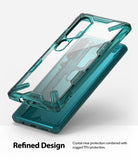refined design - crystal clear protection combined with rugged tpu protection