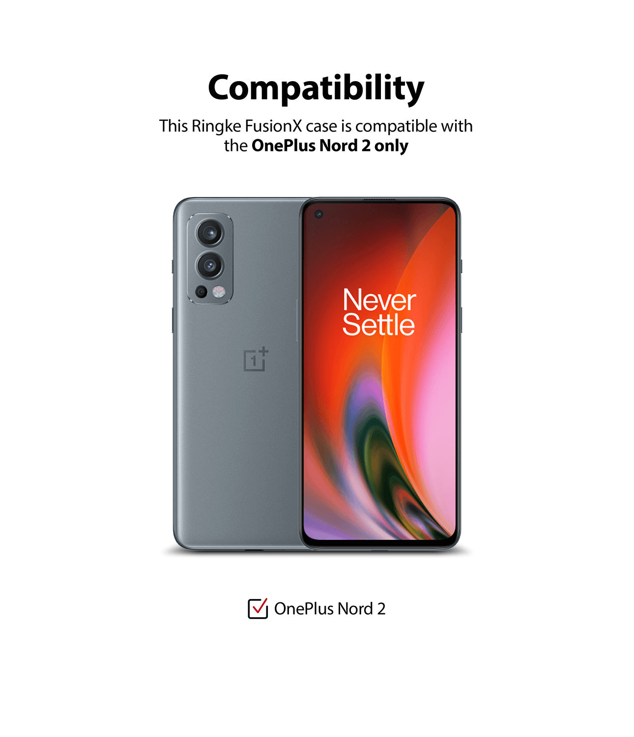OnePlus Nord 2 Case | Fusion-X - Ringke Official Store