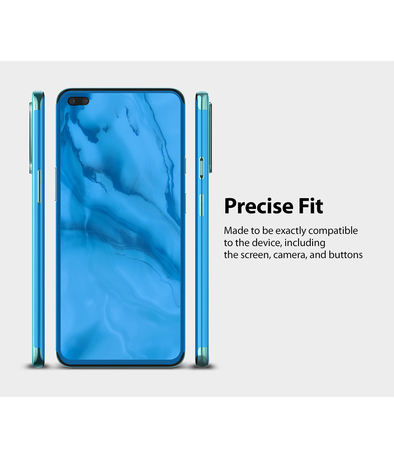 made to be exactly compatible to the device, including the screen, camera, and buttons