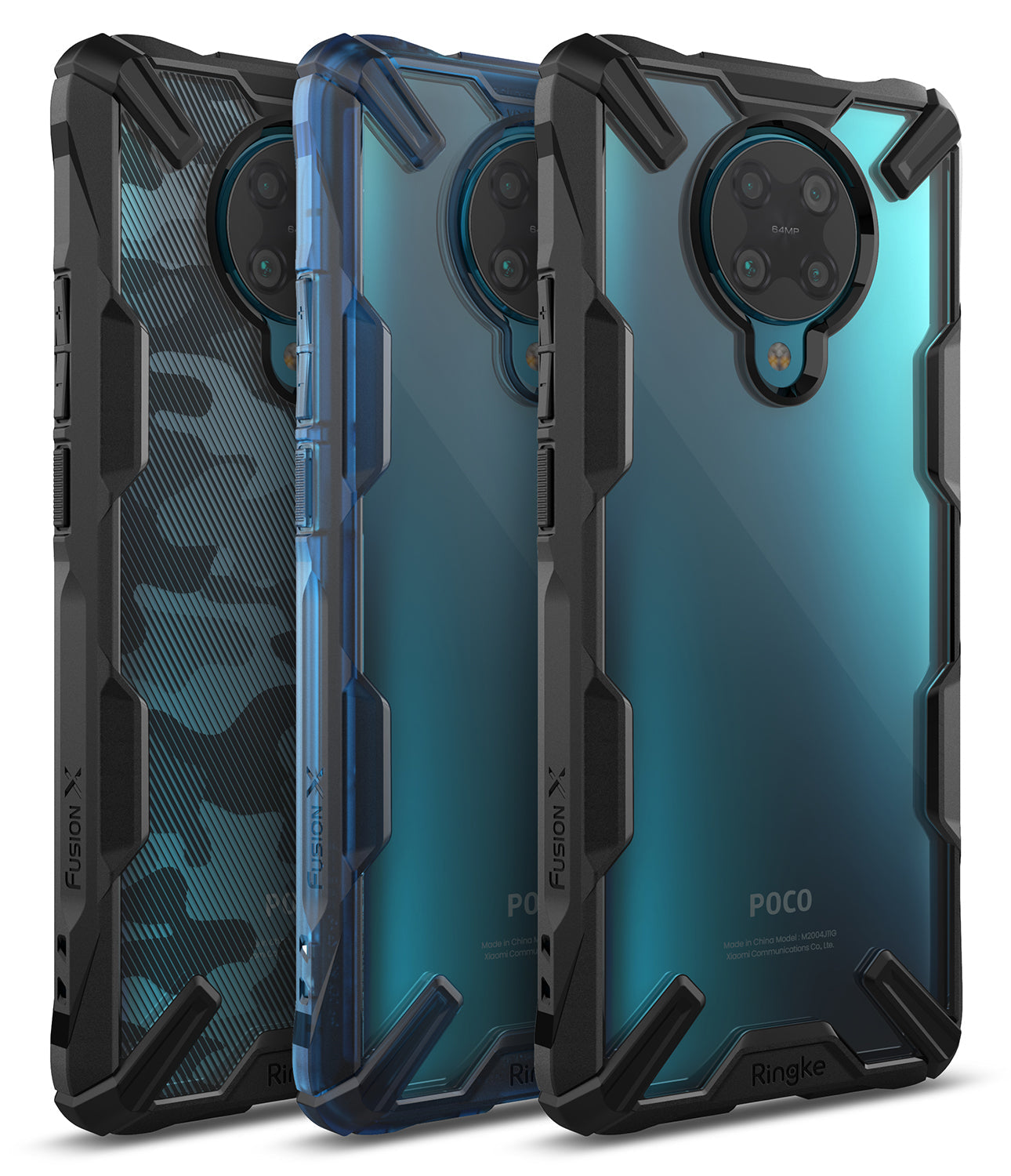 xiaomi redmi k30 pro / pcoo f2 pro case - ringke fusion-x
