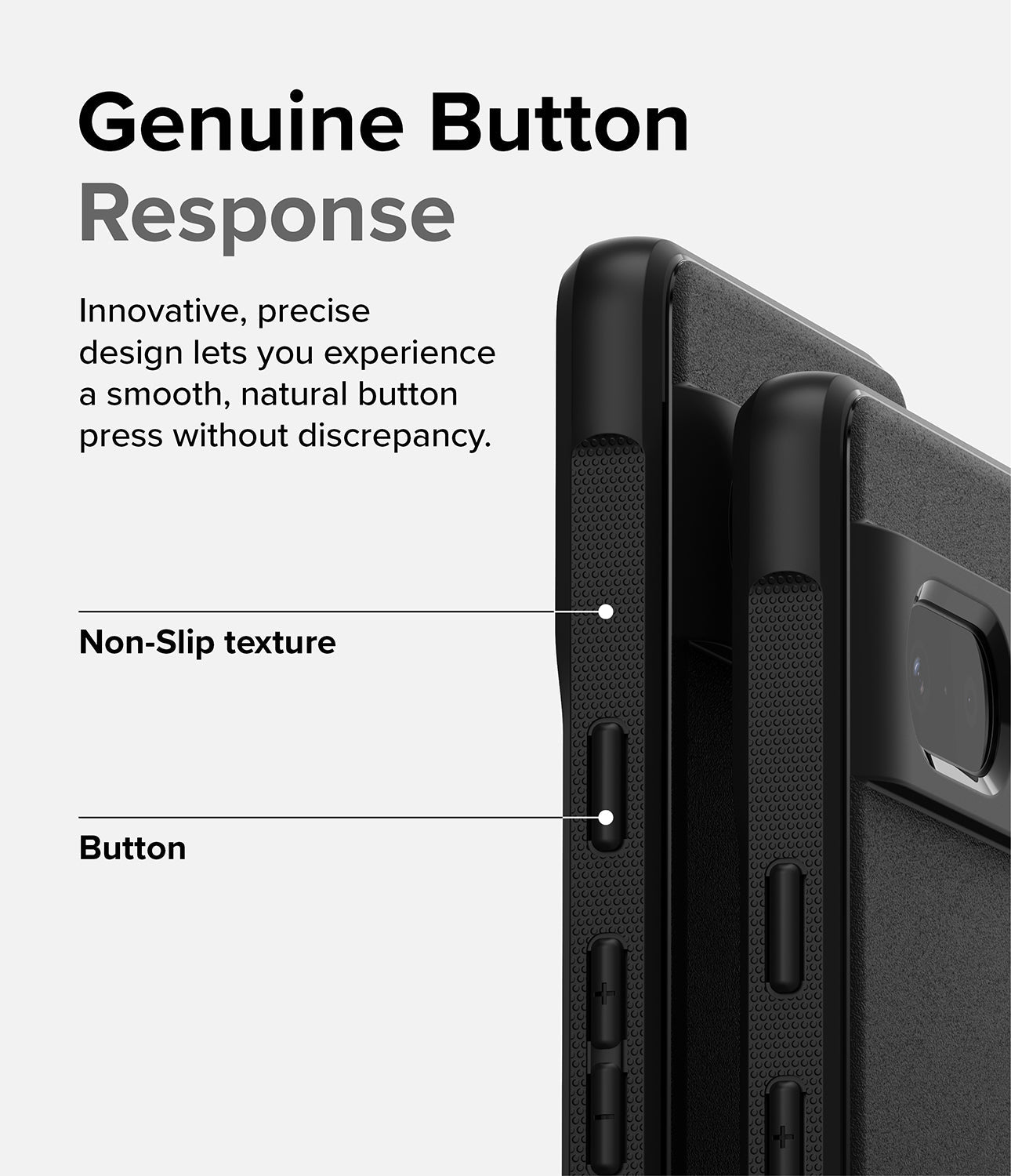 Google Pixel 7 Case | Onyx-Genuine Button Response