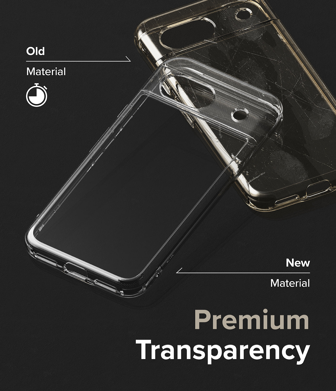 Google Pixel 8a Case | Fusion - Clear - Premium Transparency