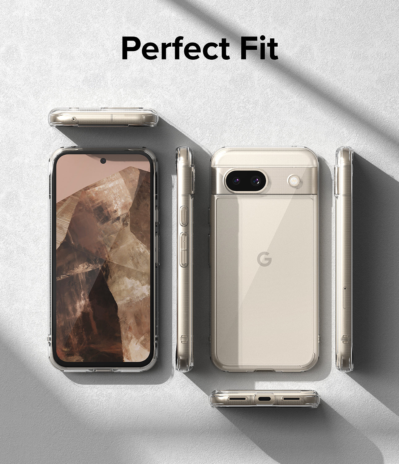 Google Pixel 8a Case | Fusion - Clear - Perfect Fit