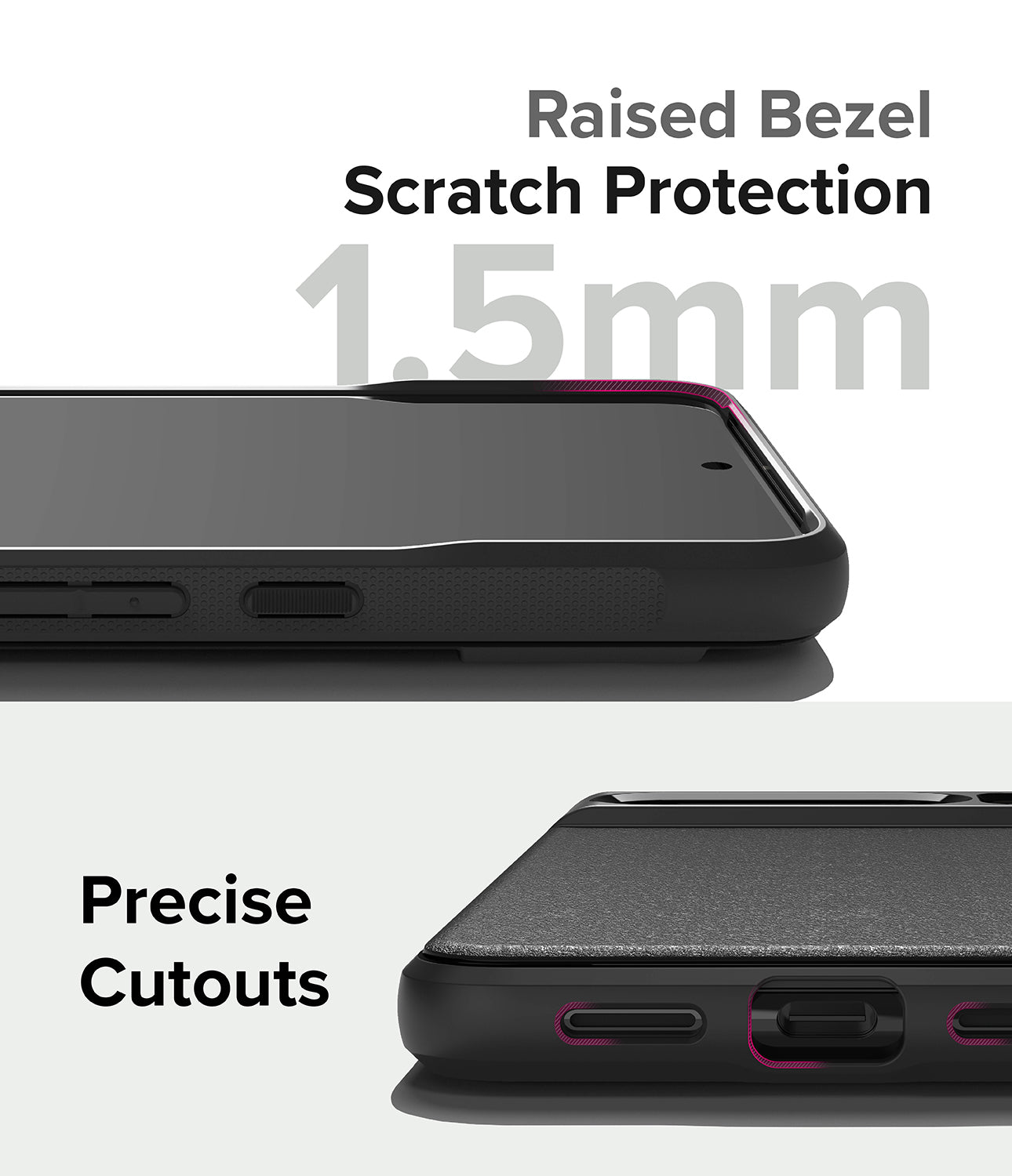 Google Pixel 8 Pro Case | Onyx-Raised Bezel Scratch Protection and Precise Cutouts