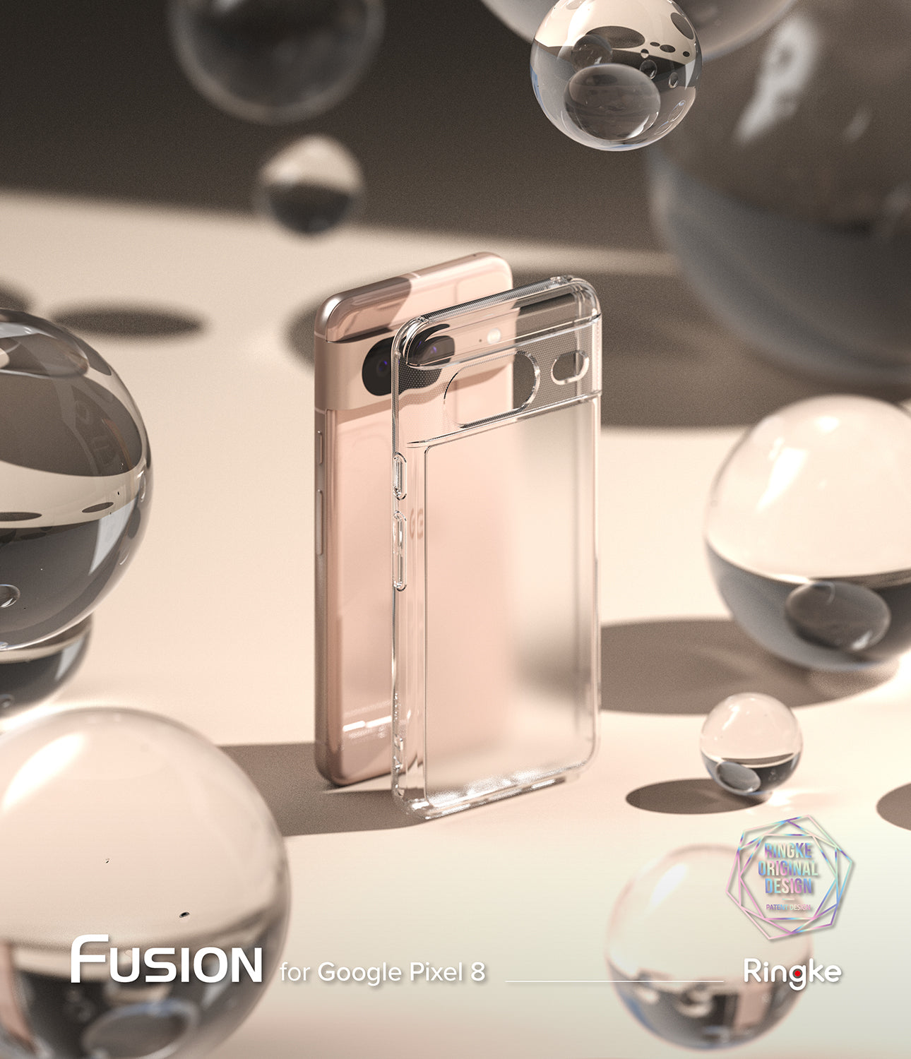 Google Pixel 8 Case | Fusion Matte-By Ringke