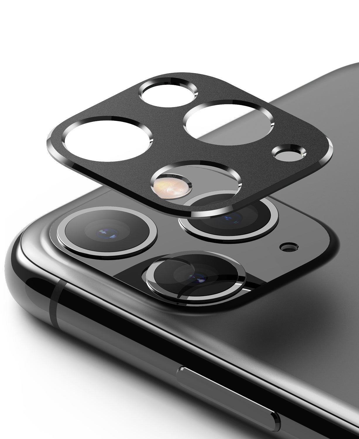 apple iphone 11 pro / iphone 11 pro max camera protector - ringke camera styling black