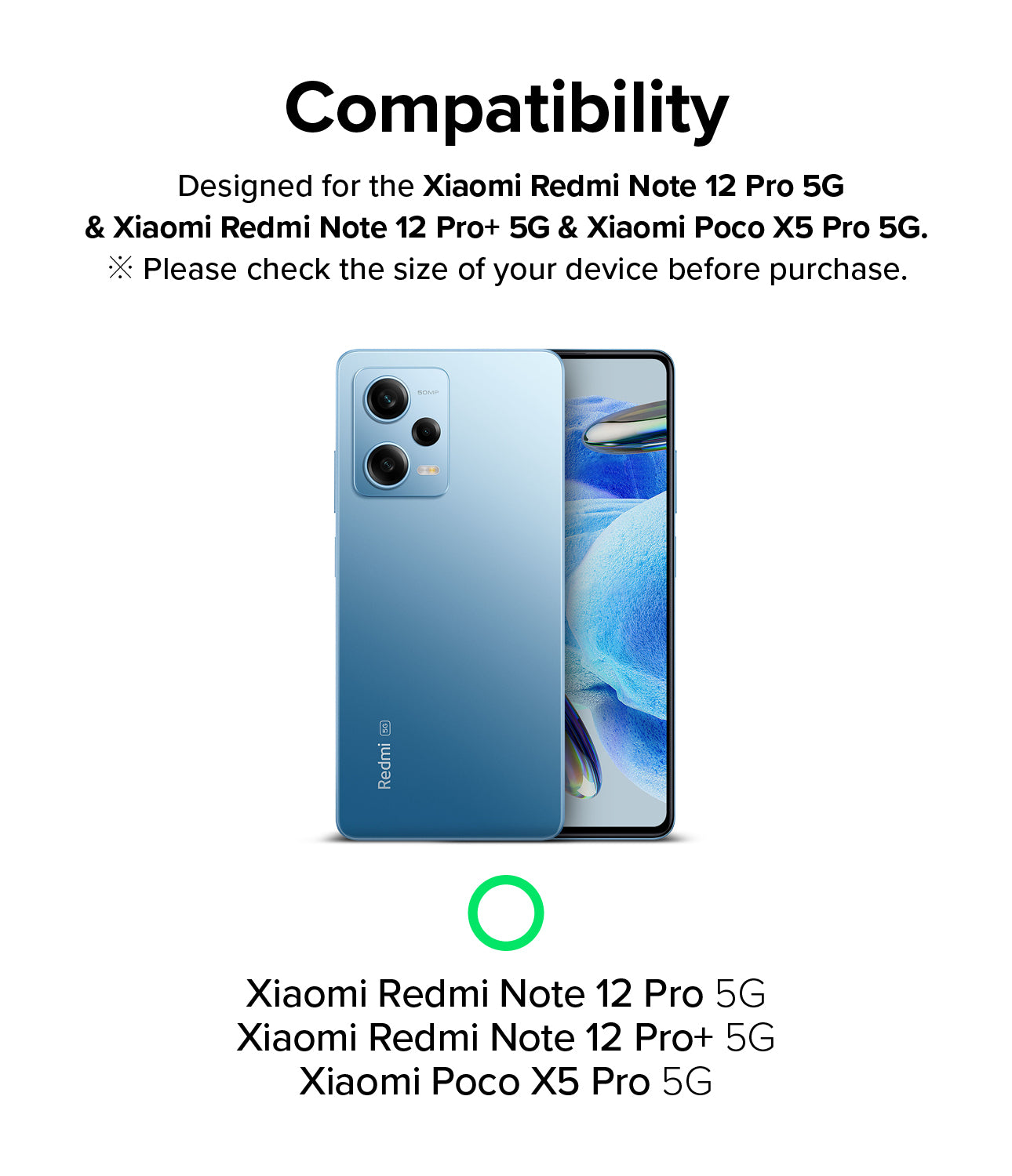 Full Cover Glass (2P) designed for the Xiaomi Redmi Note 12 Pro 5G / 12 Pro Plus 5G / Poco X5 Pro 5G