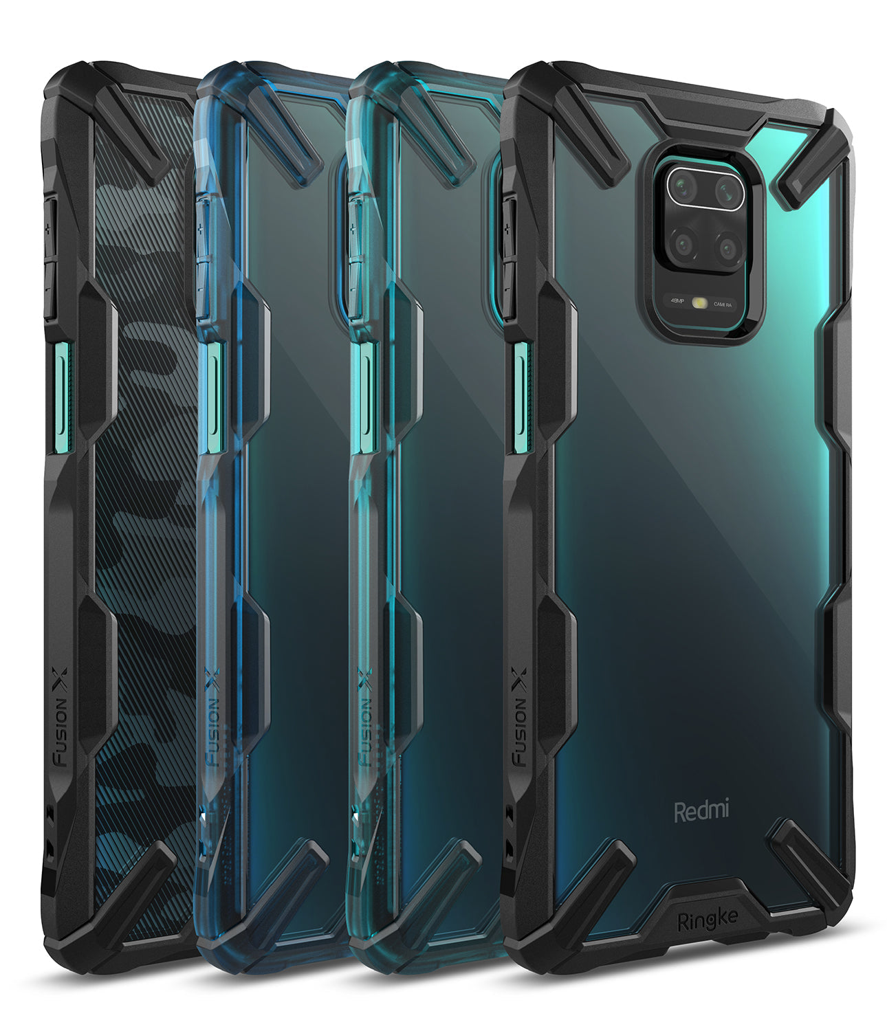 ringke fusion-x designed for xiaomi redmi note 9 pro / redmi note 9 pro max / redmi note 9s