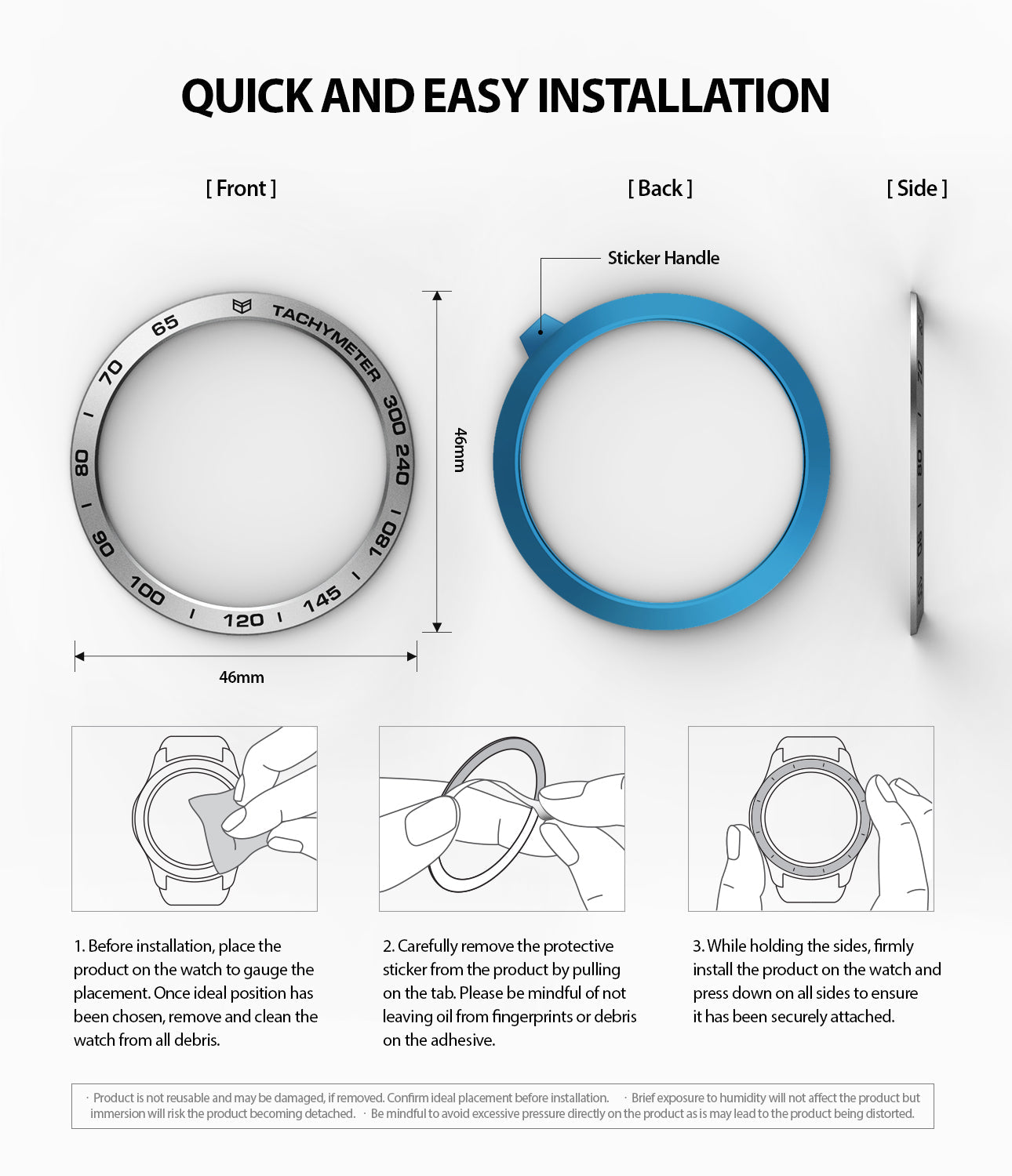 quick and easy installation guide of ringke bezel styling