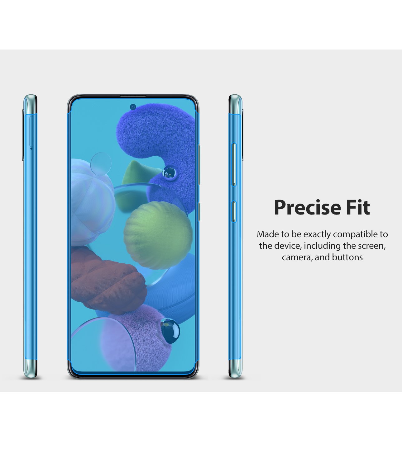 made to be exactly compatible to the device including the screen, camera, and buttons