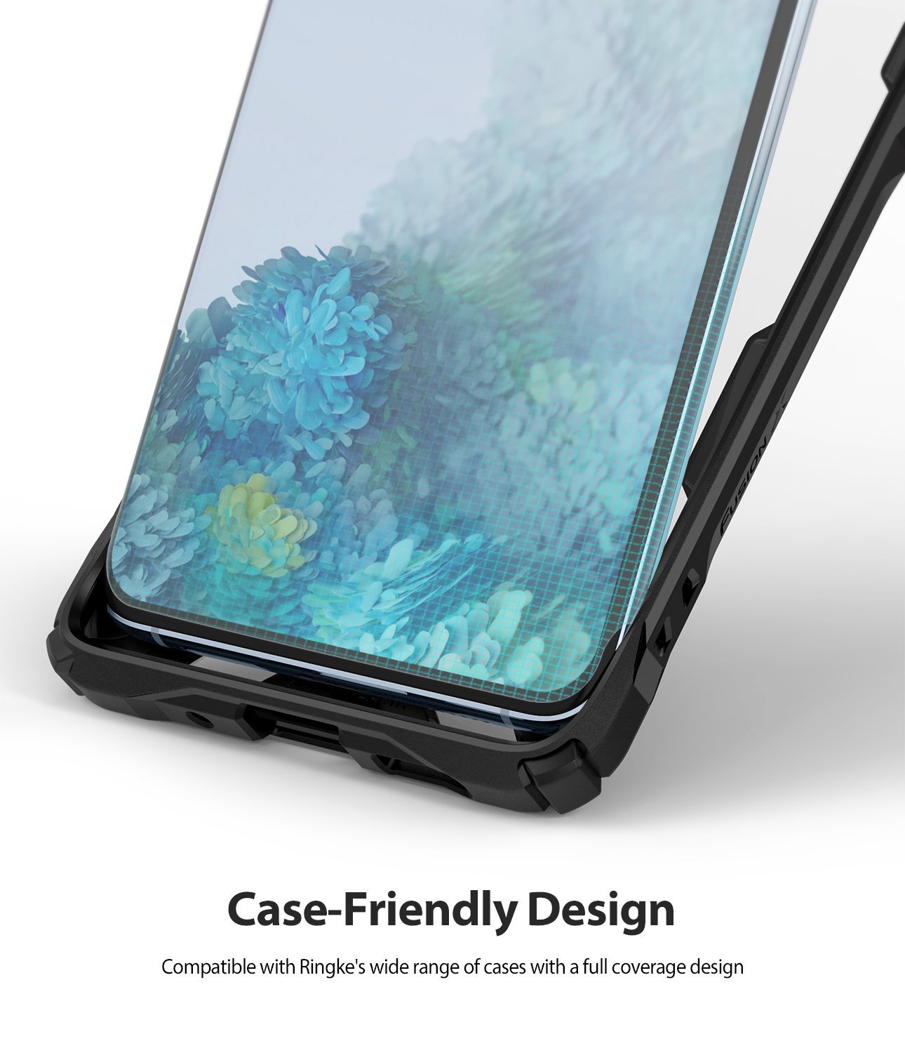 Galaxy S20 Screen Protector Dual Easy Film Wing, 2 pack, case friendly fit