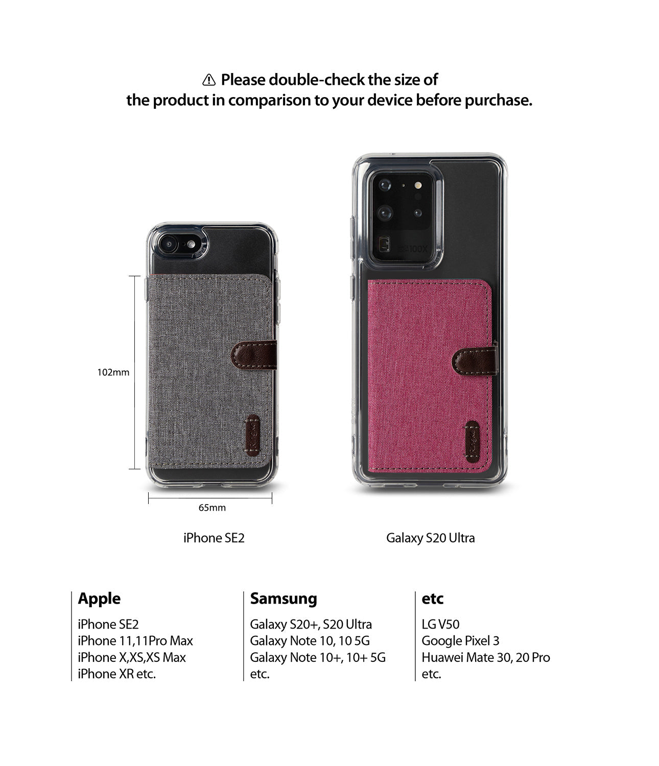 ringke flip card holder