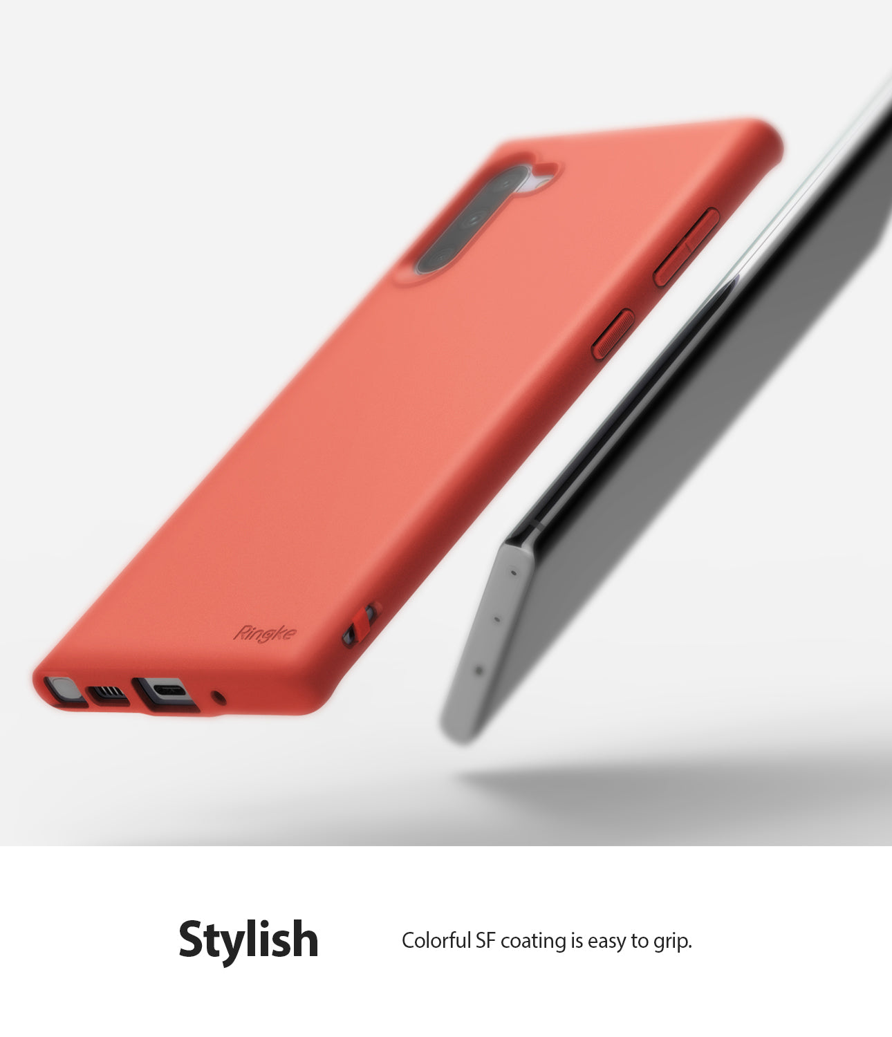 colorful sf coating - coral