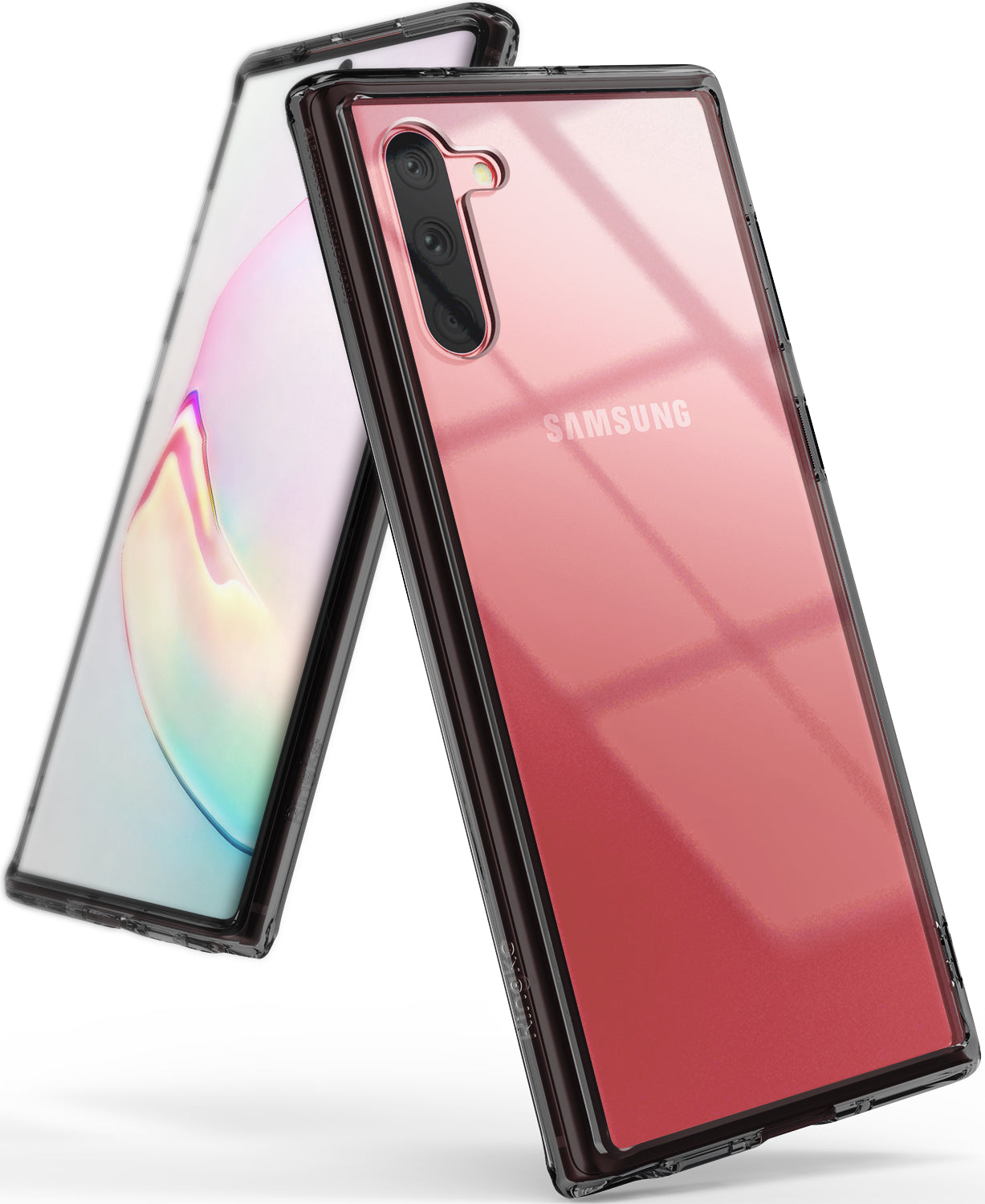 Ringke Fusion Smoke Black Case for Galaxy Note 10 5G (2019) - smoke black