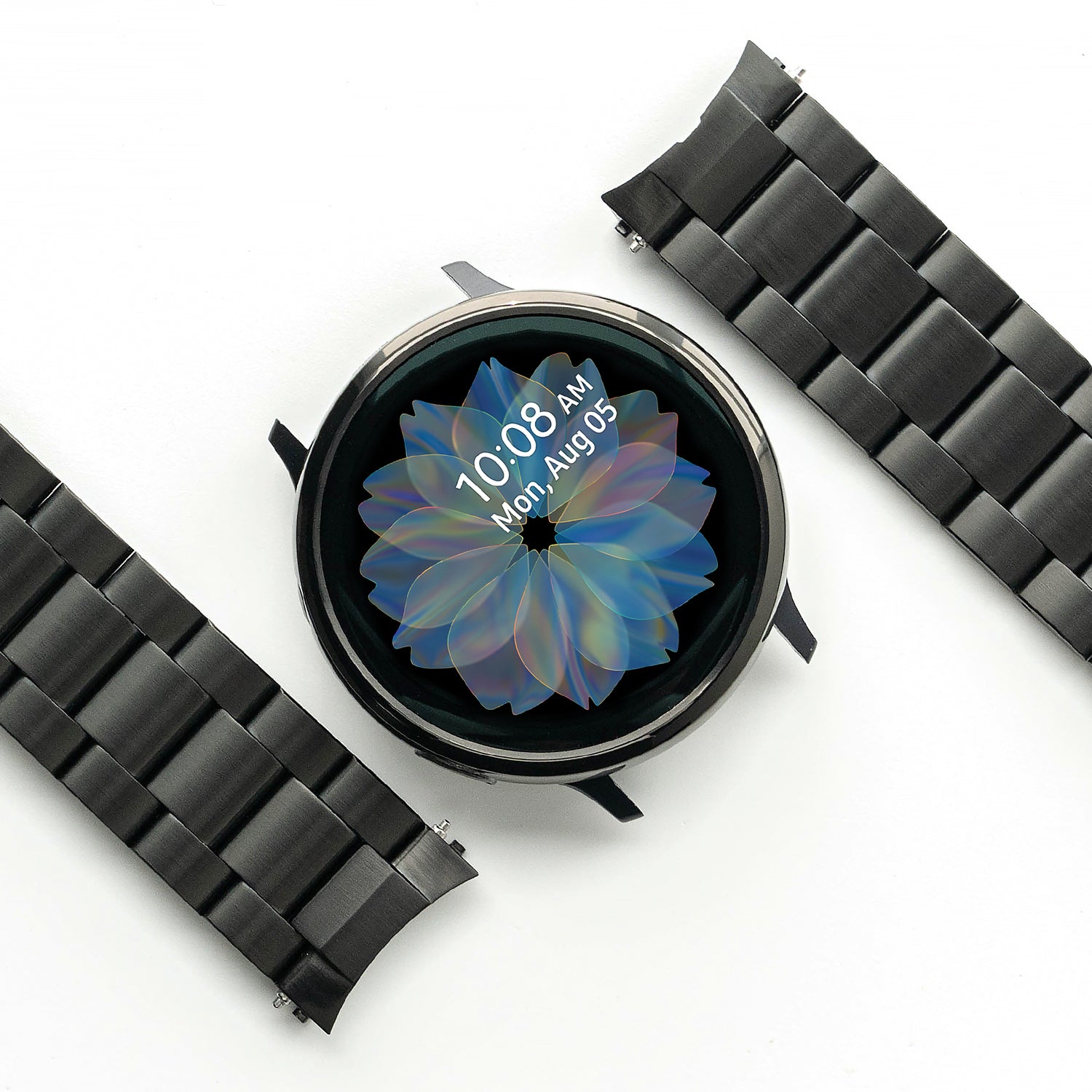 ringke metal one band stainless silver watch band for galaxy watch active 2 44mm