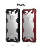 ringke fusion-x rugged heavy duty clear back case cover for google pixel 3 xl main wireless colors