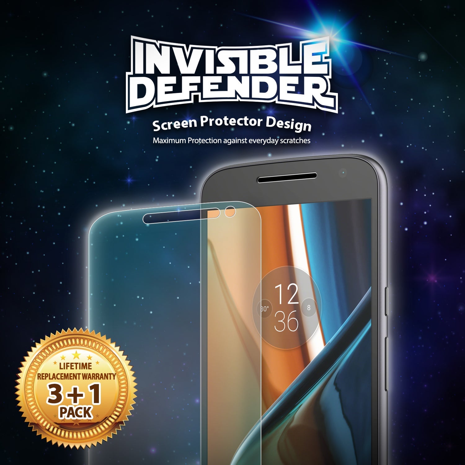 ringke invisible defender film screen protector for moto g4