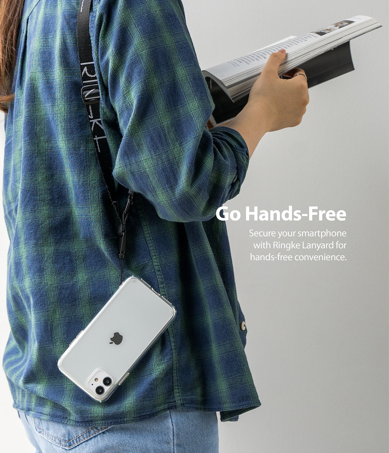 secure your smart devices with ringke lanyard for hands-free convenience