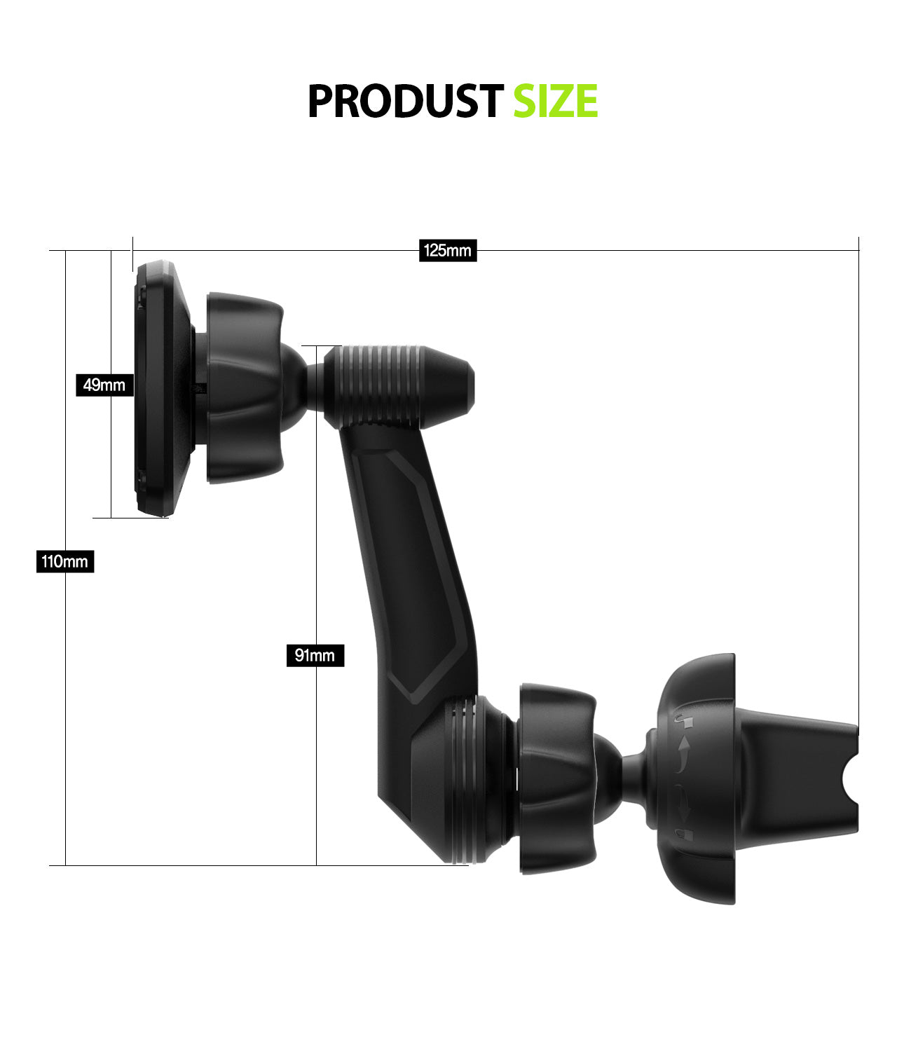 Power Clip Wing Car Mount - Ringke Official Store