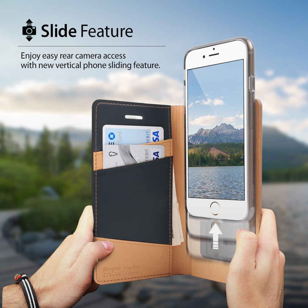 ringke signature wallet case hancrafted cover for iphone 7 8