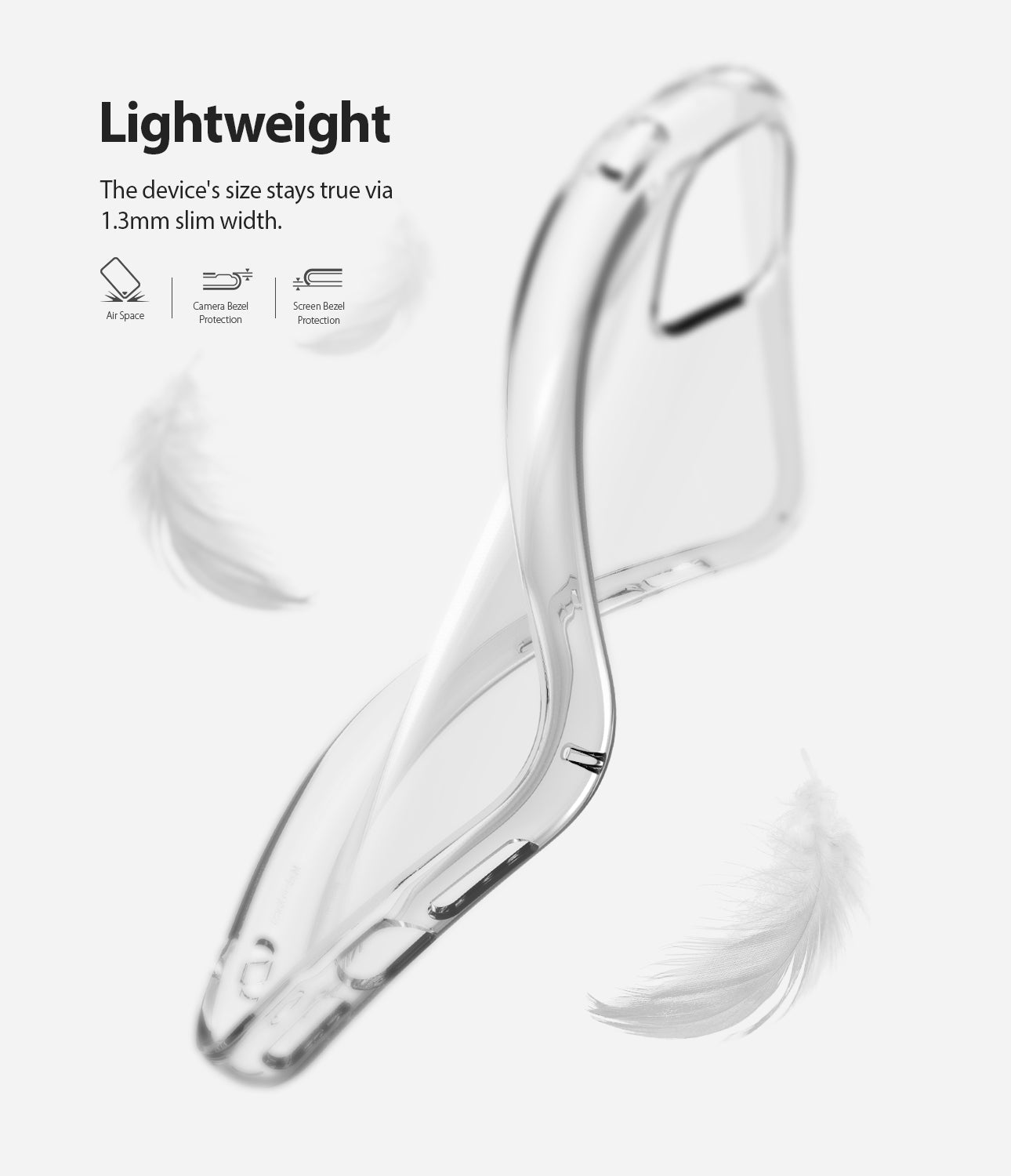 Ringke Air designed for iPhone 11 Case Clear Lightweight Slim