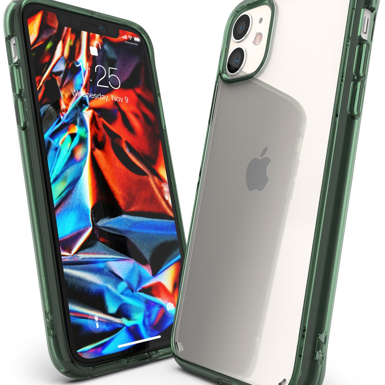 Ringke Fusion designed for iPhone 11 Case Pine Green