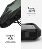 Ringke Fusion-X Matte Designed Case for iPhone 11 Pro Max raised bezel lanyard hole