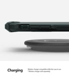 Ringke Fusion-X Matte Designed Case for iPhone 11 Pro Max wireless charger compatible