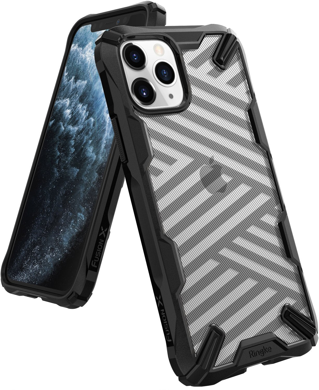 iPhone 11 Pro Max Fusion-X DDP stripe black