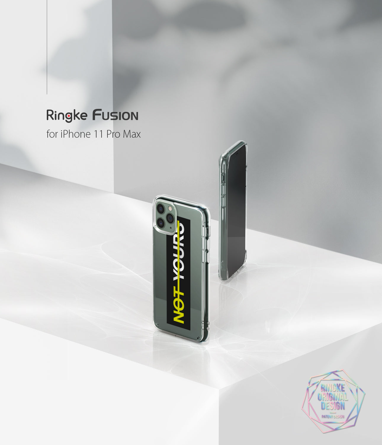 apple iphone 11 pro max case ringke fusion design cover - not yours