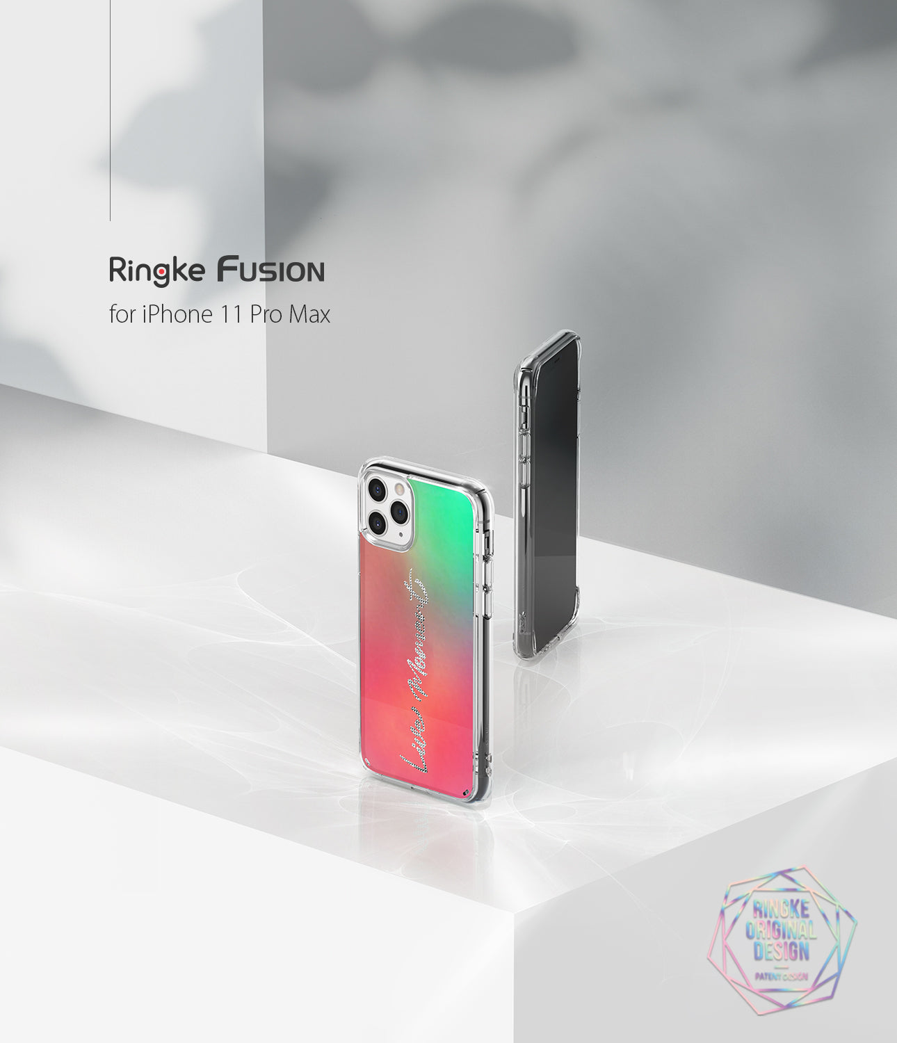 apple iphone 11 pro max case ringke fusion design cover - live moment