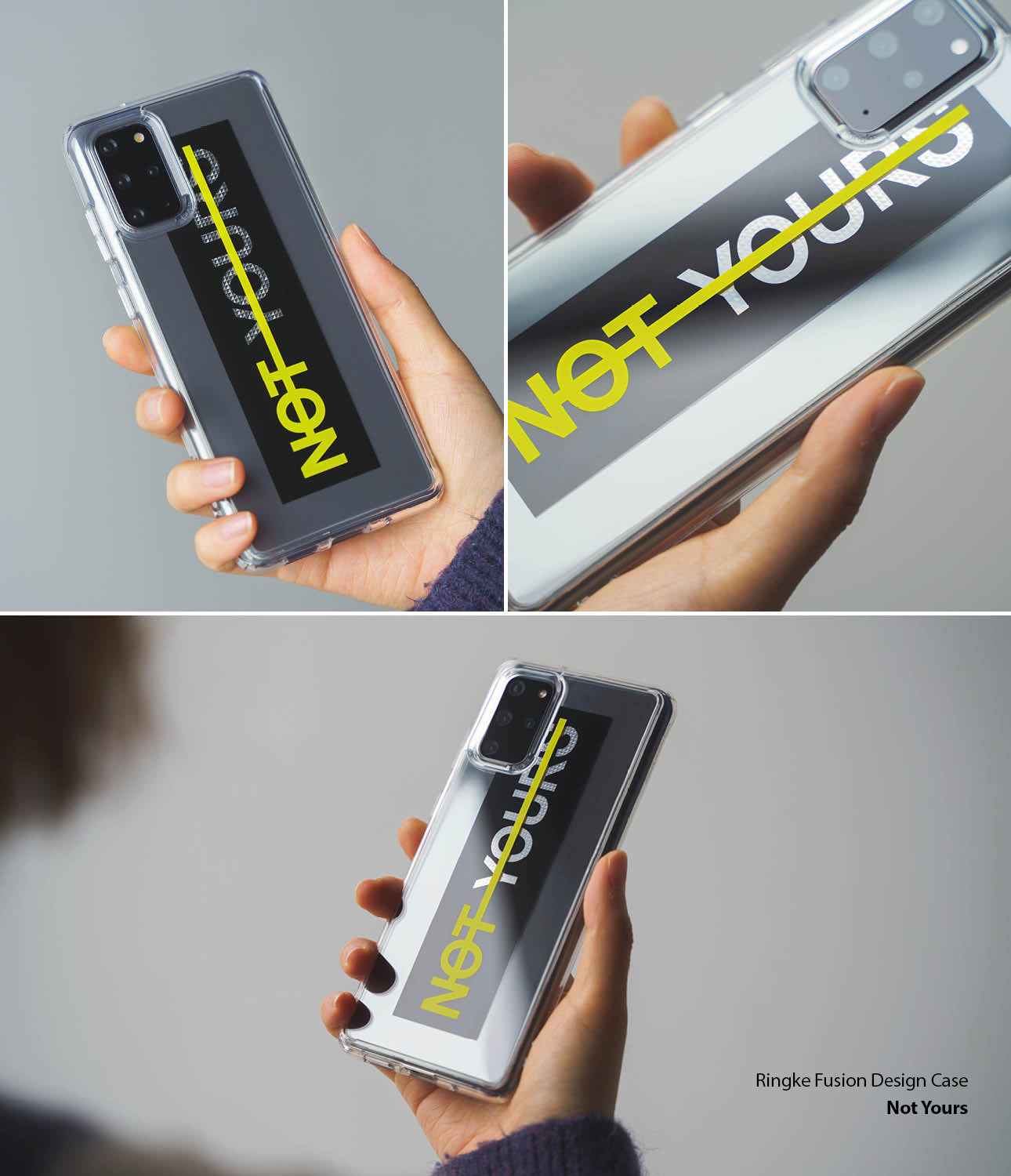 apple iphone 11 pro max case ringke fusion design cover - not yours