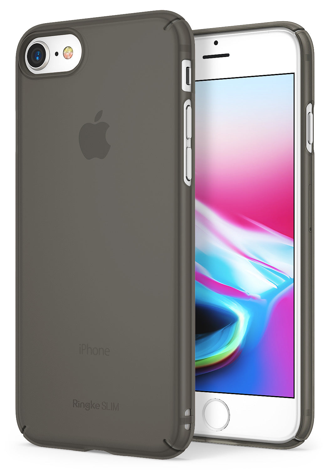 ringke slim hard pc thin protective case cover for iphone 7 8 main gloss black