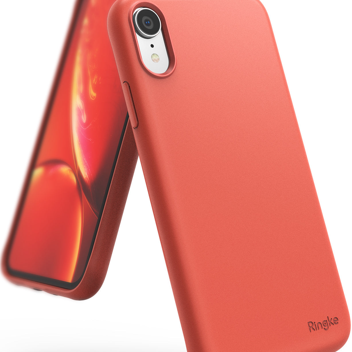 ringke air-s for iphone xr case cover main coral