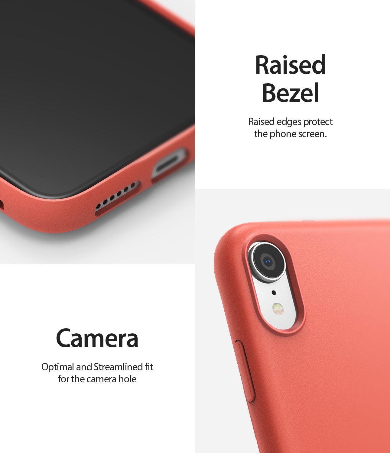 ringke air-s for iphone xr case cover raised bezel