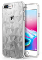 ringke air prism 3d pyramid design case cover for iphone 7 plus 8 plus main clear