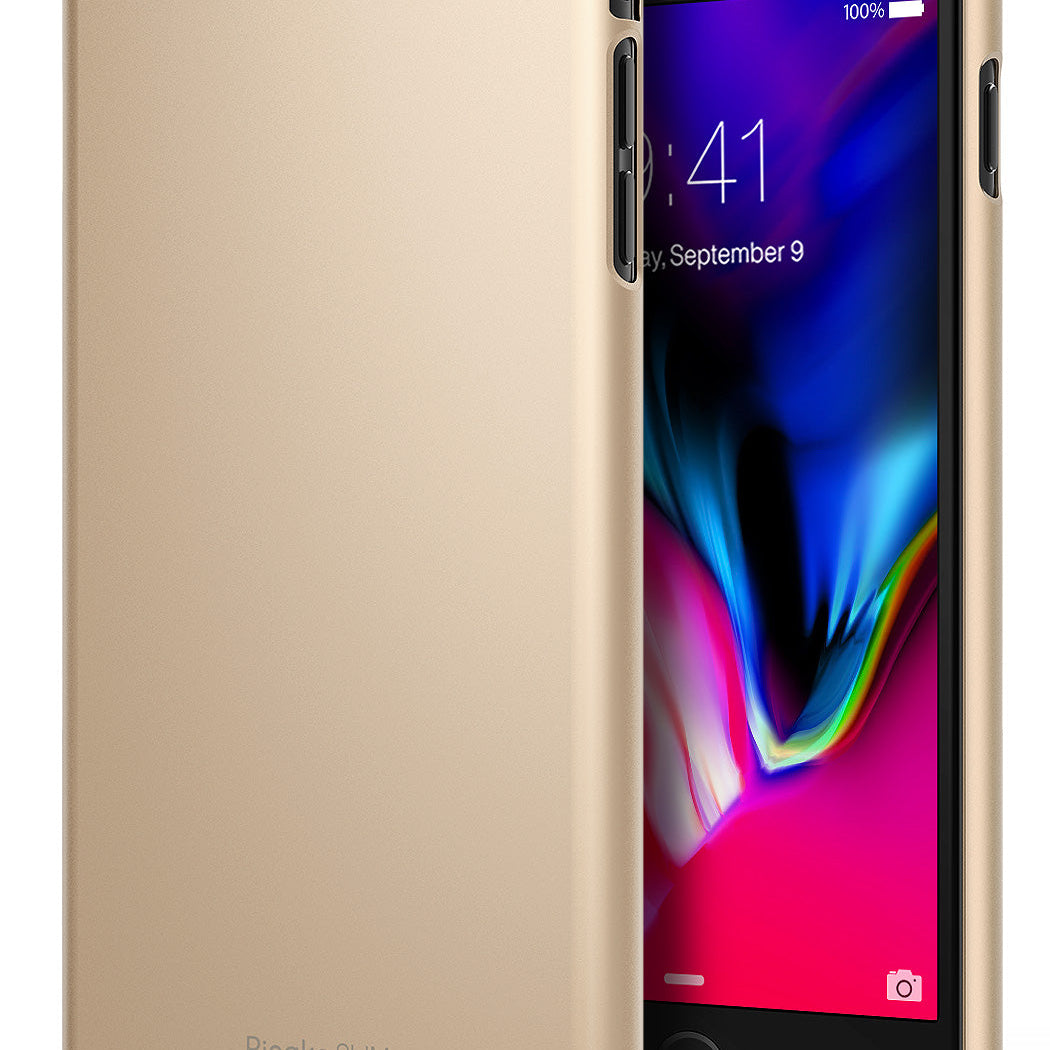 ringke slim hard pc thin case cover for iphone 7 plus 8 plus main frost black