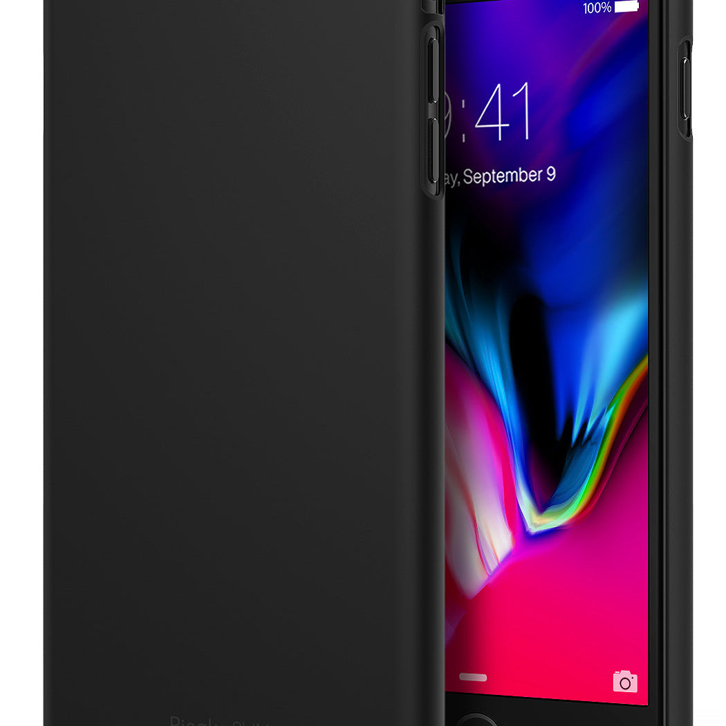 ringke slim hard pc thin case cover for iphone 7 plus 8 plus main black