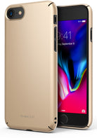 ringke slim hard pc thin protective case cover for iphone 7 8 main royal gold