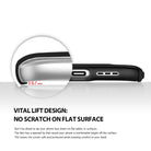 vital lift design: no scratch on flat surface