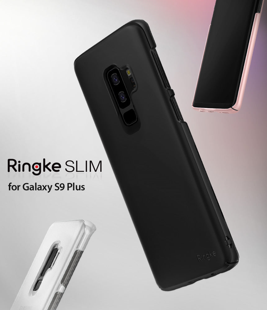 ringke slim lightweight thin hard pc back cover for galaxy s9 plus